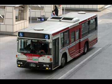 【赤羽→高円寺】関東バス A1147(日産KL-UA452KAN改)【バス走行音】