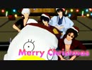 【X'mas】攘夷4人とエリザベスで爆乳戦隊パイレンジャー【MMD銀魂】