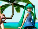 『MMD』GUMIちゃんミクちゃんでkiss me　愛してる『10作品目』