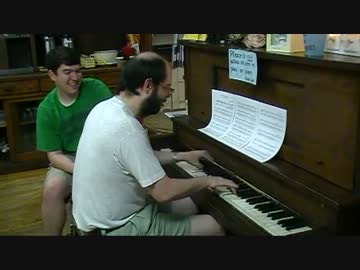 初見でマリオ６４のステージ曲をアレンジするすごいおっさん【Tom Brier】