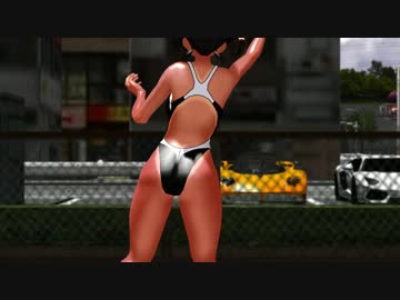 【MMD】競泳水着モデルのテスト【カス子】