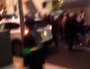 【純心同盟】 12 23 （旗棒を振り回す）反天連デモに抗議