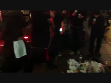 正拳突き＠名古屋駅