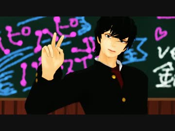 【MMD-DMC4遅刻】ハピハピバースデー【MMD銀魂】