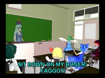 Daiyousei first day at school