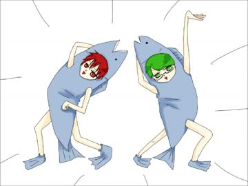 【手書き黒バス】グリンピースが大好きになる歌