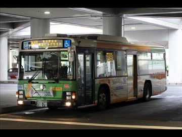 【ビックサイト～浜松町】都営バス　Y-M219(日野PJ-KV234L1) 【バス走行音】