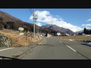 長野の田舎道ドライブ　その２０　高山村・雷滝へ　中編