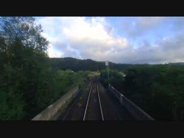 【前面展望】久慈ー陸中野田【三陸鉄道・北リアス線①】