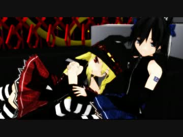【MMD】Black and Gold【ひばり&つばめ】
