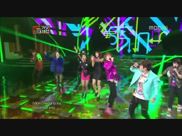 [K-POP] SHINee & f(x) - Pop Song Medley (Gayo Daejun 20121231) (HD)