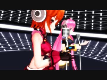 Mmd カラフル セクシィ Pironメイコ ルカ Nicozon