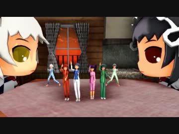 【MMD】立場逆転な魔王エンジェル（モザイクロール）