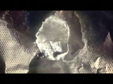 ローションを瞬間冷凍してみた