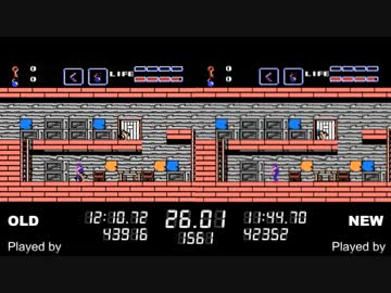 【簡易比較版】 TAS グーニーズ２ 12:33.56