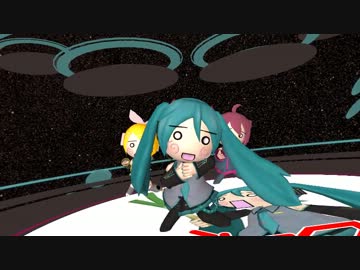 【ＭＭＤ】はちゅねでFREELY TOMORROW