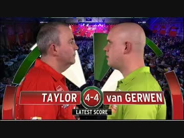 ［ダーツ］フィルVSヴァン・ガーウェン　チャンピオンシップ2013 final 5/5