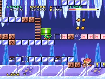 マリオとワリオ 全110面 TAS 1:14:55 Part1/3