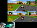 【左右ハンドル】コントローラー２個でマリオカート６４を実況　その６