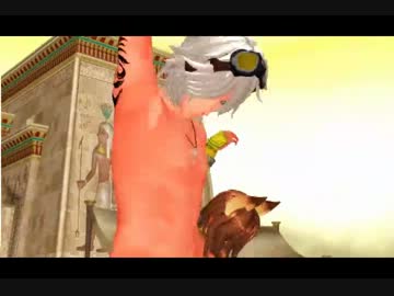 【MMD】EzrealとNasus姬-エジプトの冒険物語【Temperature】