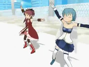 【MMD】INTO YOUR HEART / 佐倉杏子 with 美樹さやか 【DanceEvolution】