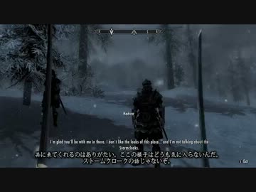 「Thunderball」TES5: Skyrim 海外実況プレイ　その28（前編）