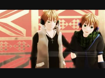 【APヘタリアMMD】眉毛さんがサイバーサンダーサイダー