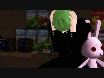 【モデル配布】こっち向いてチャリヤカー組with藤巻先生【MMD黒バス】