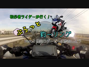 【CBR250R】初心者ライダーが行く！ぶらっと釣ーリング part.2