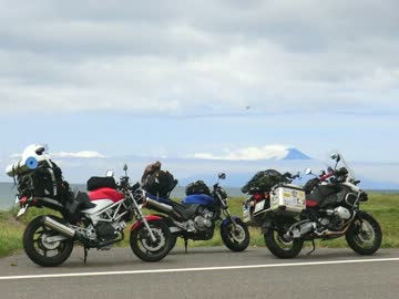 島根から北の大地へ　　4日目　前編　　‐オロロンラインでの出会い‐