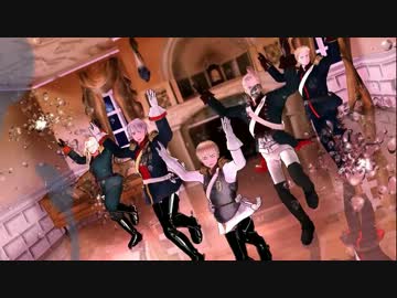 【APヘタリアMMD】Bad ∞ End ∞ Night【ﾁｺｸﾘｽﾏｽ】