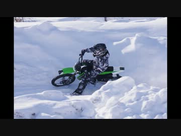 北海道！冬のバイク遊び！！