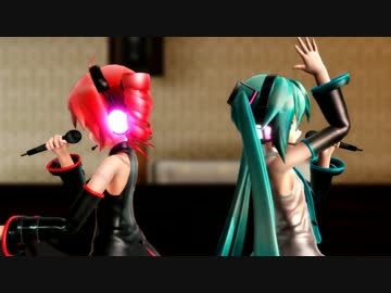 【MMD】あぴミクとあぴテトでトゥインクル×トゥインクル【フィギュア？