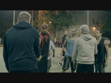 バスケが上手すぎる爺さんコンビ