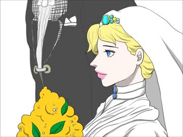 【手描きジョジョ】　　エリナ・ジョースター　/時/の/針