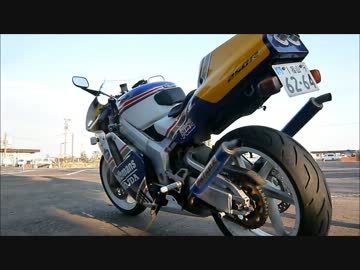 【NSR250R】　主にバイクのエンジンをかけるだけの動画　【便乗】