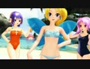 【MMD】gdgd妖精s二期の水着回が流出！？