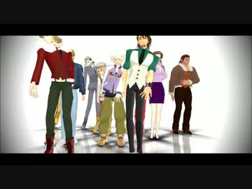 【MMD】　みんなでOne・Two・Three　【ＴＩＧＥＲ＆ＢＵＮＮＹ】