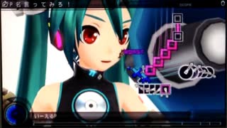 【DIVA f】『P　名　言　っ　て　み　ろ　！』譜面付きPVエディット