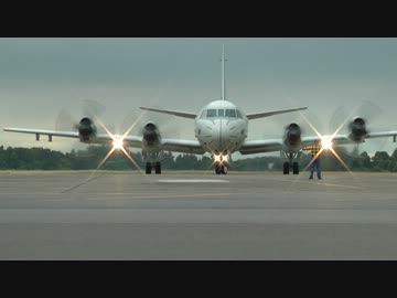 海上自衛隊 P-3C哨戒機 離陸～着陸まで