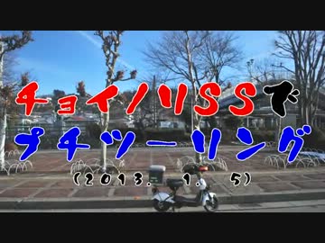 チョイノリＳＳでプチツーリング　（2013. 1. 5）