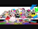 【東方MMD】クインテットで「The World is all one」やり直し