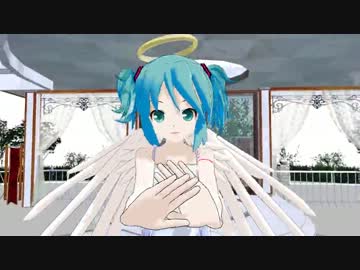 【MMD】　『プラチナ』-shin'in future Mix-　カバー　【エンジェルミク】