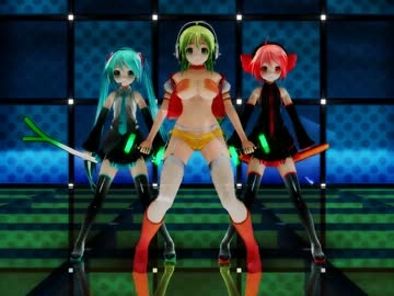 【MikuMikuDance】す～ぱ～GUMI子さんでPAL36♪【SVGA・60fps】