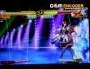 【P4U】美鶴同技解除コンボ＋おまけ