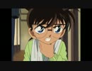 風邪で声が出せずにジェスチャー伝達するコナンくん