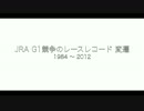 中央競馬G1レースレコード変遷(1984-2012)