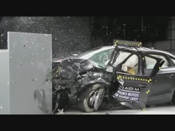 【IIHS衝突安全】新クラッシュテスト海外勢【新スモール・オフセット】