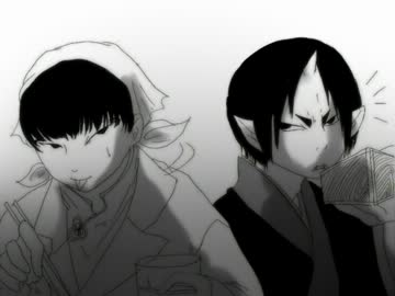 【手書き】よその子【鬼灯の冷徹】