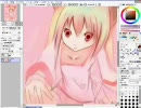 赤眼な獣耳の女の子描いてみた